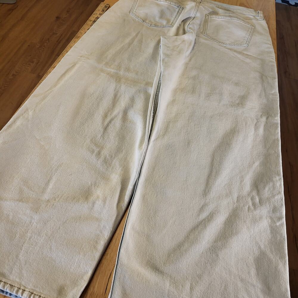 So Goods For Life High Rise Wide Leg Jeans Super Light Wash 17/33W - Picture 14 of 14